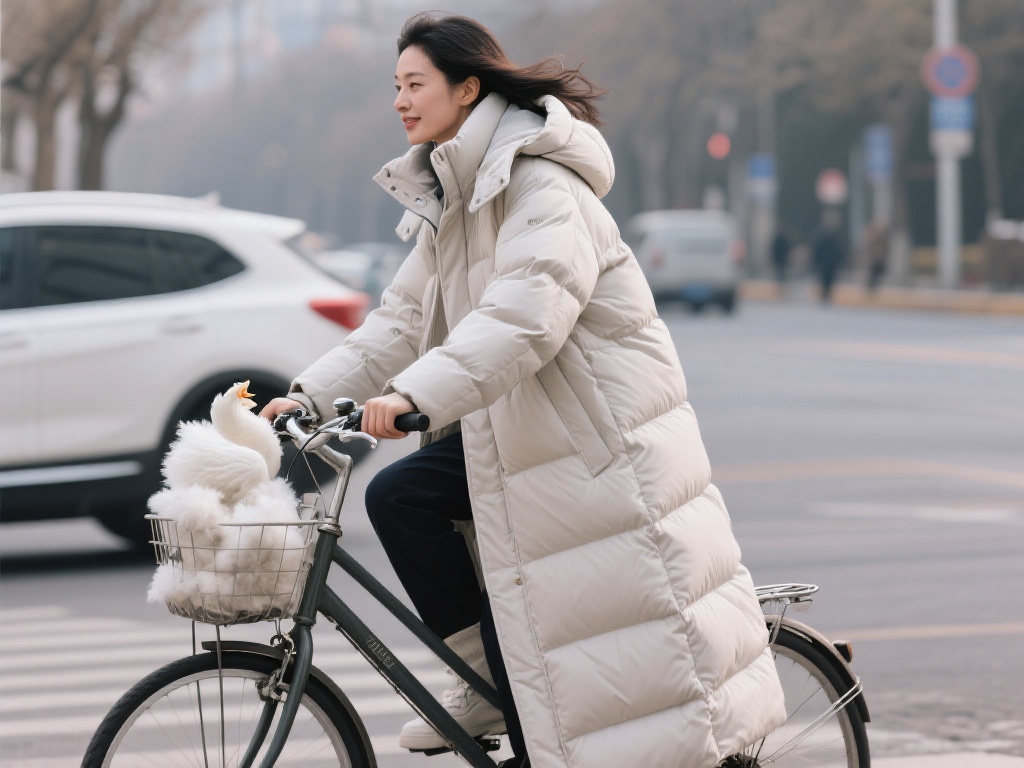长款羽绒服的舒适感尤为突出，尤其是选用优质填充物的
