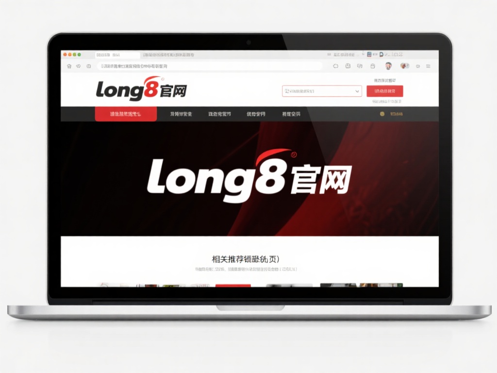进入官方网站页面
打开long8网站主页面，确认