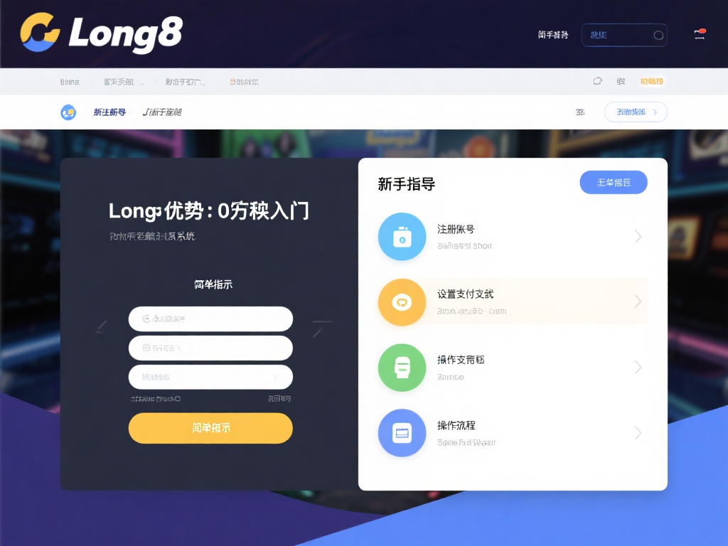 零门槛上手指南：详解Long8游戏首页攻略全汇总