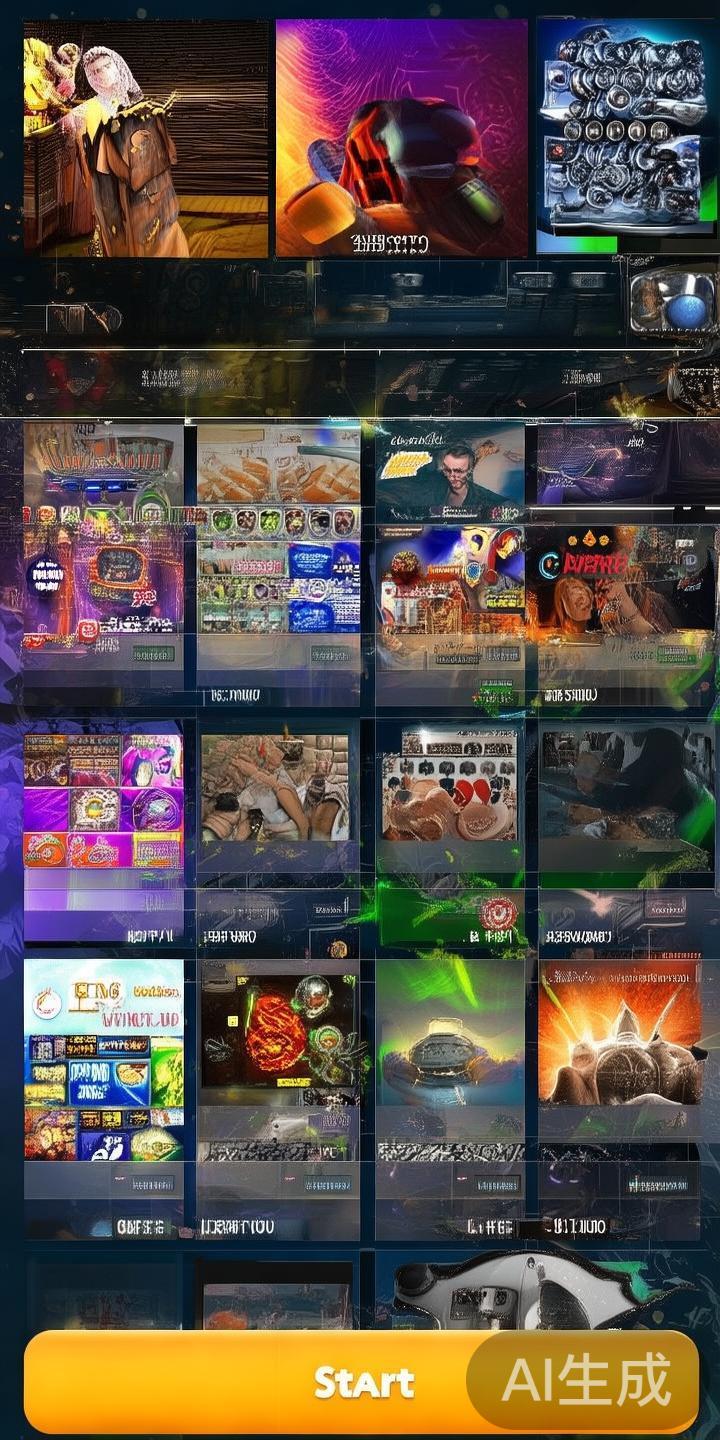 游戏选择与开始
在“游戏”版块中浏览丰富的游戏类