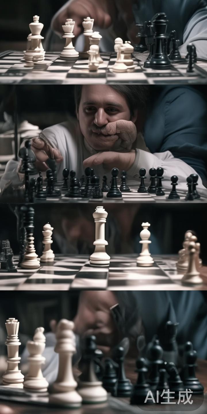 以棋牌中的某个经典案例来看，某位玩家曾利用对手心理